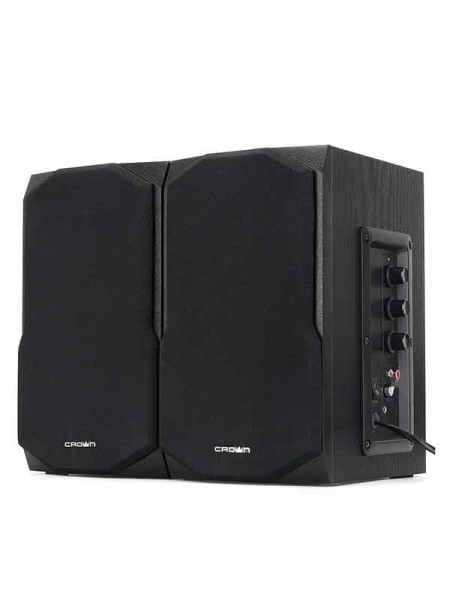 Crown CMS-508 Micro Multimedia Bluetooth Speaker - Black | CMS-508