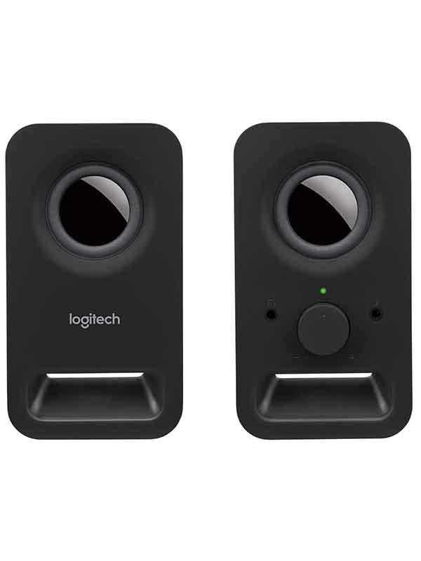 Logitech Z150 Compact Multimedia Stereo Speakers, Black 