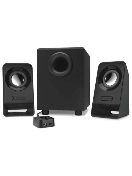 Logitech Z213 2.1 Compact Speaker System, Black