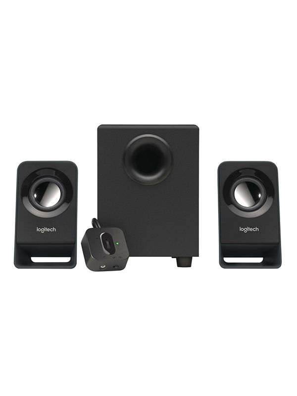 Logitech Z213 2.1 Compact Speaker System, Black
