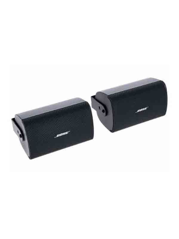 Bose FreeSpace FS4SE Surface-Mount Loudspeaker 2 pair Bluetooth Speakers, Black with One Year Warranty 