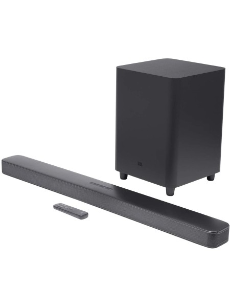 JBL BAR51IM-BK 5.1 Channel Soundbar with Wireless Surround Speakers, In-home Entertainment System Black | BAR51IM-BK