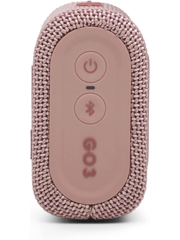 JBL Go 3 Portable Waterproof Speaker Pink | JBL Go3 Pink