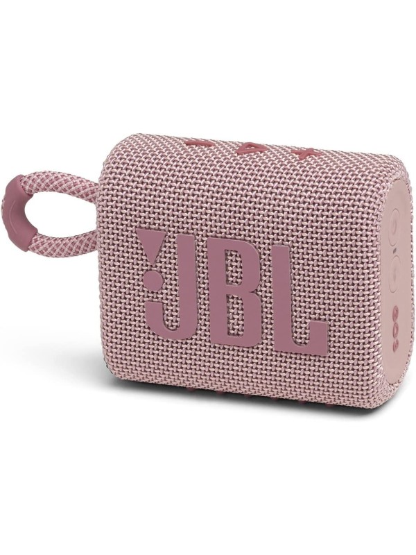 JBL Go 3 Portable Waterproof Speaker Pink | JBL Go3 Pink