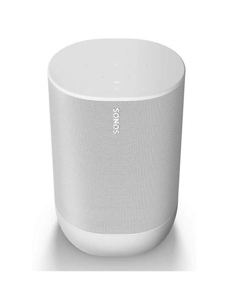 Sonos MOVE Portable Smart Wireless & Bluetooth Speaker, White | MOVE1UK1