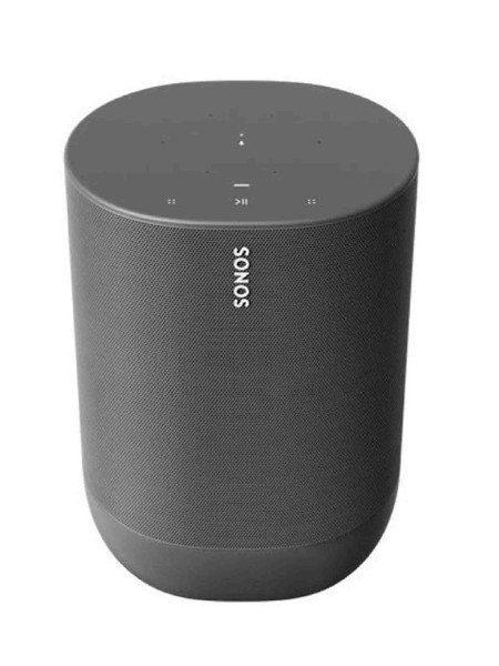 Sonos MOVE Portable Smart Wireless & Bluetooth Speaker, Black | MOVE1UK1BLK