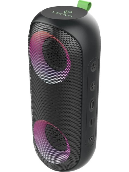 Vertux Rumba Bass Boosted Water Resistant LED Bluetooth Speaker | Rumba
