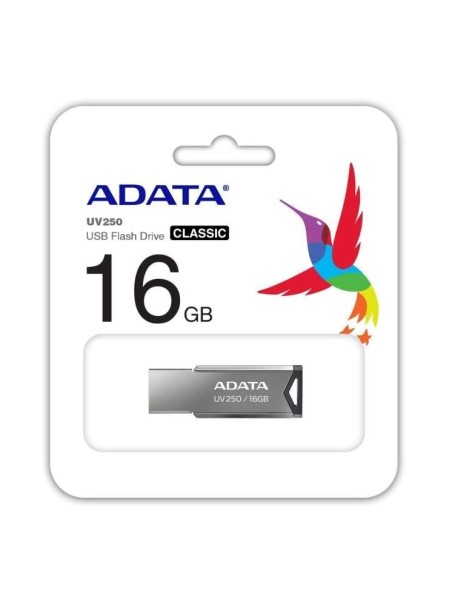 ADATA AUV250 16GB USB 2.0 FLASH DRIVE  | AUV250-16G-RBK