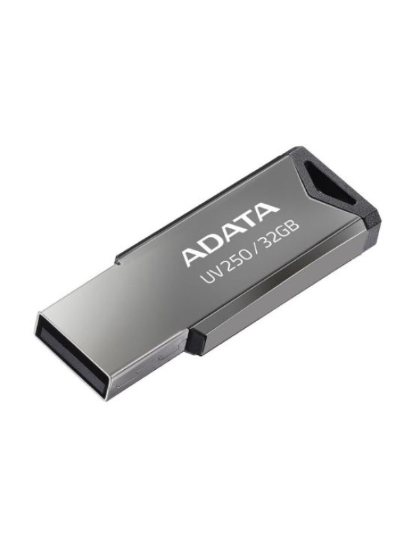 ADATA AUV250 32GB USB 2.0 FLASH DRIVE Silver | AUV250-32G-RBK