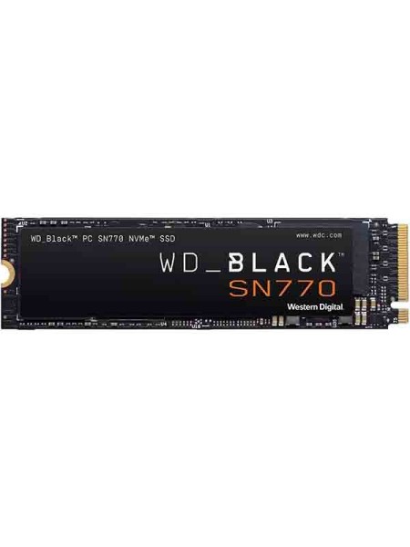 WD BLACK 1TB SN770 NVMe Internal Gaming SSD Solid State Drive - Gen4 PCIe, M.2 2280, Up to 5,150 MB/s 