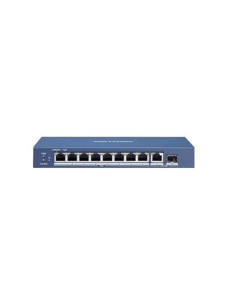 Hikvision DS-3E0510P-E/M 8-Port Gigabit Unmanaged PoE Switch | DS-3E0510P-E/M