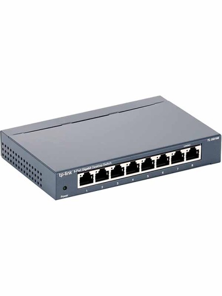 TP-Link 8 Port Gigabit Ethernet Network Switch - Ethernet Splitter -TP-SG108