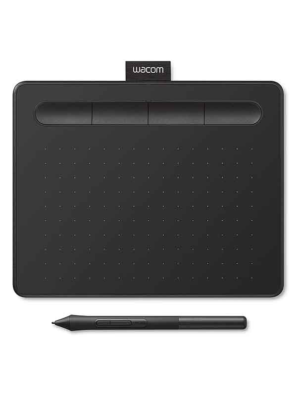 Wacom Intuos CTL4100KN Small Black,  Graphic Tablet for Painting, Sketching and Photo Retouching with 1 Creative Software Download - Ideal for Work from Home & Remote Learning