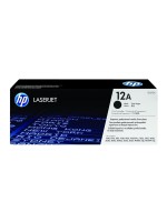 HP 12A Black Original LaserJet Toner Cartridge, Q2612A | HP 12A Black