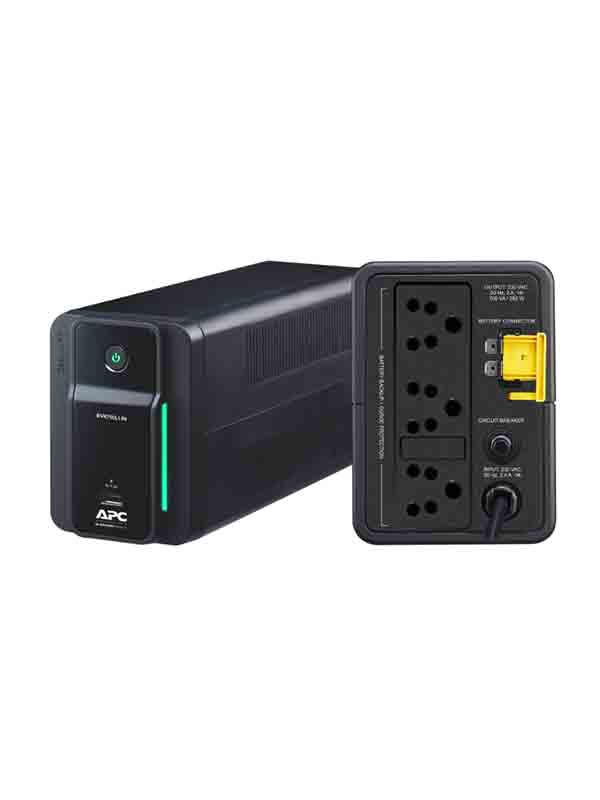 APC Easy UPS 1600VA, AVR, 230V, USB Charging, Universal Sockets with Warranty | BVX1600LI