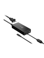 j5create JUP2290, 100W PD USB-C Super Charger, Power Delivery 3.0/2.0, Attached USB-C Cable, USB-A 12W Fast Charging, Auto-Balanced Dual-Device Charging, Multi-Protection, Black, 2-Year Warranty | JUP2290