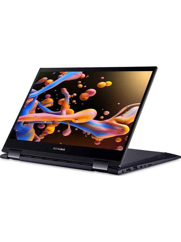 ASUS VivoBook TM420UA 2in1 Laptop, AMD Ryzen 5 5500U Processor, 8GB RAM, 256GD SSD, AMD Radeon Graphics, 14" FHD Touch Display, Windows 10 Home Blue | TM420UA