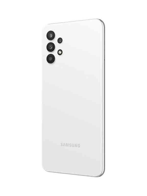 Samsung Galaxy A32 Dual SIM 128GB 6GB RAM 4G LTE, White with Warranty 