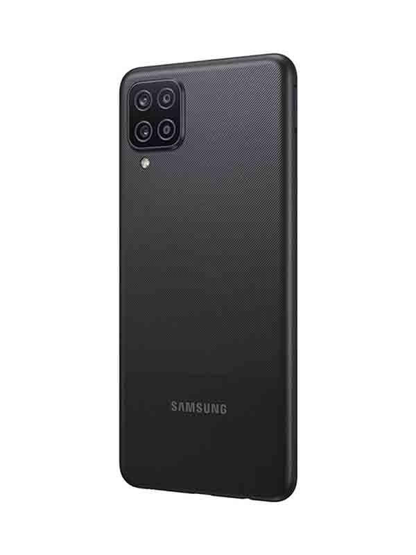 Samsung Galaxy A12 Dual SIM 128GB 4GB RAM 4G LTE, Black with Warranty 
