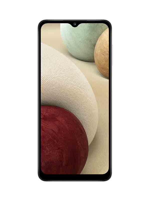 Samsung Galaxy A12 Dual SIM 64GB 4GB RAM 4G LTE, White with Warranty 