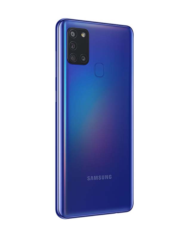 Samsung Galaxy A21s Dual SIM 128GB 4GB RAM 4G LTE, Blue with Warranty 