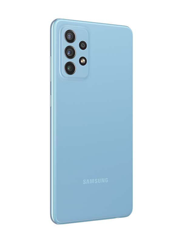 Samsung Galaxy A72 Dual SIM 256GB 8GB RAM 4G LTE, Blue with Warranty 