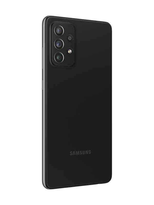 Samsung Galaxy A72 Dual SIM 256GB 8GB RAM 4G LTE, Black with Warranty 