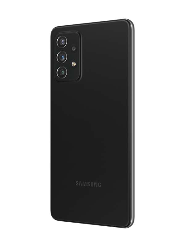 Samsung Galaxy A72 Dual SIM 128GB 8GB RAM 4G LTE, Black with Warranty 