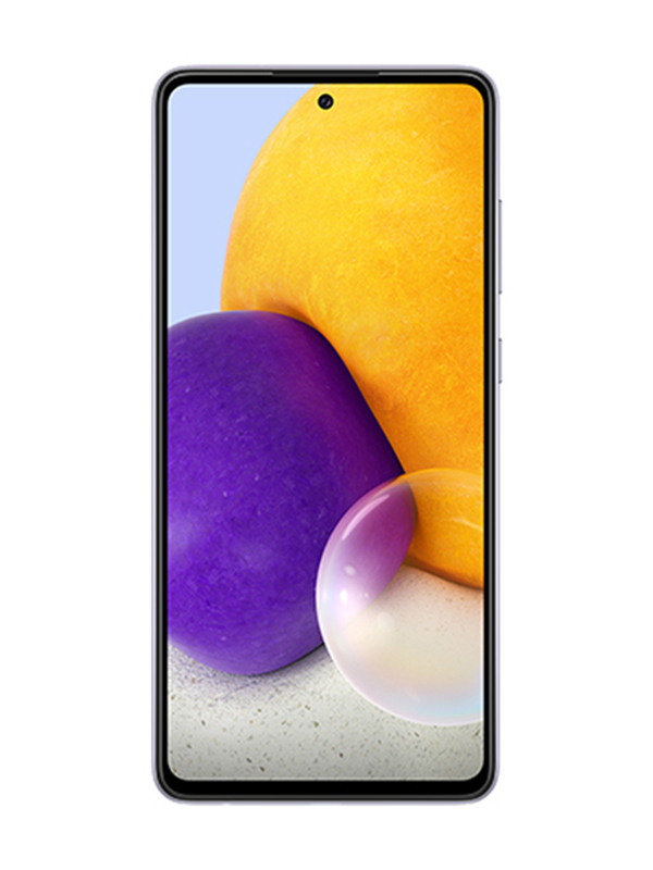Samsung Galaxy A72 Dual SIM 256GB 8GB RAM 4G LTE, Violet with Warranty 