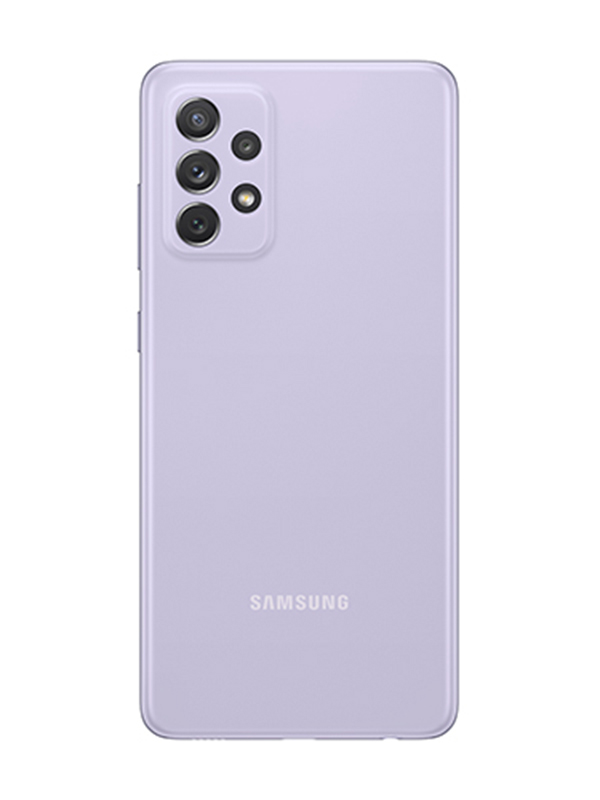 Samsung Galaxy A72 Dual SIM 128GB 8GB RAM 4G LTE, Violet with Warranty 