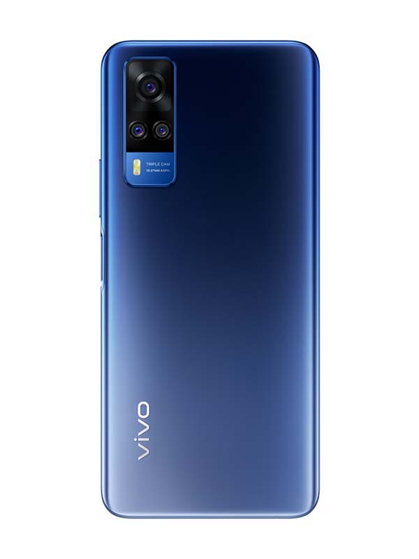 Vivo Y51 Dual SIM 128GB 8GB RAM 4G LTE, Titanium Sapphire with Warranty 