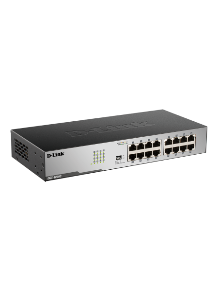 D-Link DGS-1016D 16-Port Gigabit Unmanaged Desktop Switch | DGS-1016D