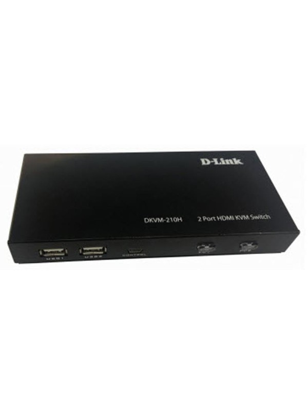 D-Link DKVM-210H 2-Port KVM Switch with HDMI and USB Ports | DKVM-210H