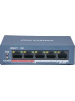 HIK VISION DS-3E0105P-E/M(B) 4 Port Fast Ethernet Unmanaged POE Switch  | DS-3E0105P-E/M(B)