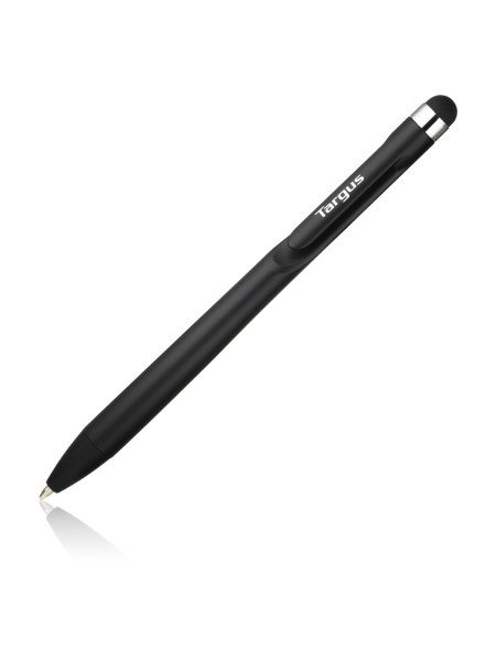 Targus Antimicrobial 2-in-1 Stylus & Pen For Smartphones and Touchscreens Black | AMM163AMGL