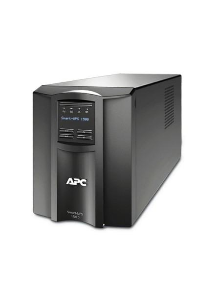 APC SMT1500IC Smart UPS, Line Interactive, 1500VA, Tower, 230V, 8x IEC C13 outlets, SmartConnect Port, SmartSlot, AVR, LCD with Waranty | SMT1500IC