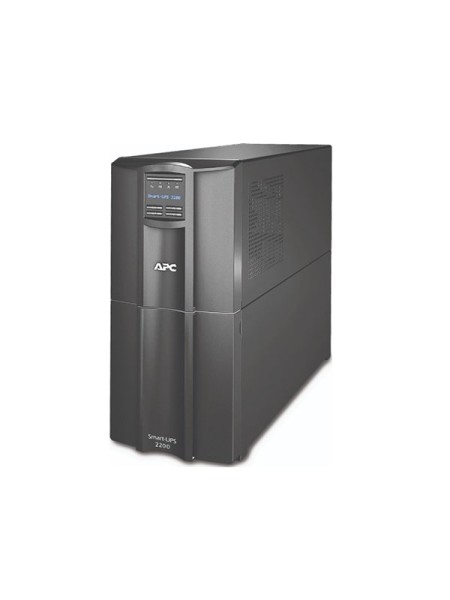 APC SMT2200IC Smart-UPS, APC UPS, 2200VA Power, LCD, 230V, With Smart Connect, High online Efficiency, 8x IEC C13+2x IEC C19 Outlets, Black with Warranty | SMT2200IC